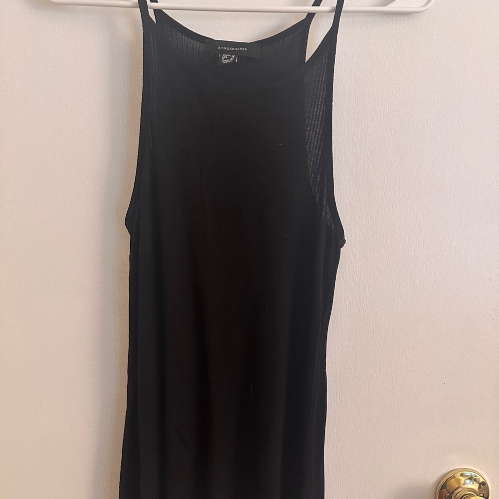 Black Sleeveless Top